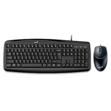 Combo teclado + mouse alambrico Genius KM200