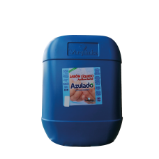 Jabón liquido de manos antibacterial 19 litros neutro Azulado 