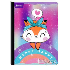 Cuaderno Imágenes cosido 100 Hojas con rayas femenino 