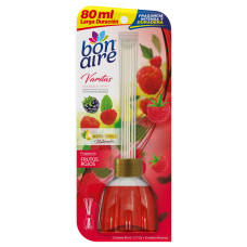 Ambientador Bonaire varitas 80ml frutos rojos