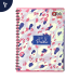Cuaderno Argollado X-presarte Tapa Dura Grande 80 Hojas Linea Corriente (diferentes Motivos) Femenino