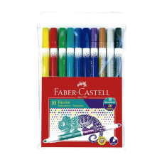 Plumones Faber Castell Bicolor X10