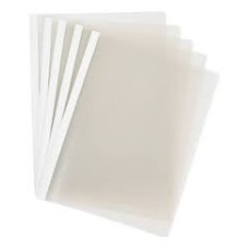 Carpeta carta bisel transparente paquete x5 policover