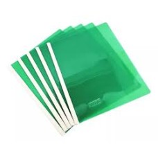 Carpeta bisel carta verde paquete x5 policover