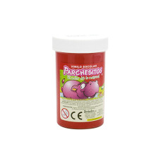 Vinilo Parchesitos 125cc neón rojo                                                                                                                                                            