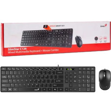 Combo Teclado + Mouse Genius Slimstar C126 USB Alámbrico