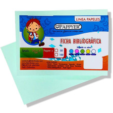 FICHAS BIBLIOGRAFICAS ROSADO PAPPYER X50 (250)                                                                                                                                                       