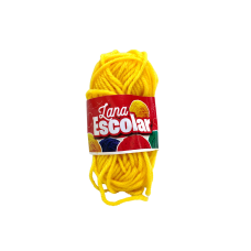 Lana Escolar Marfil Amarillo 