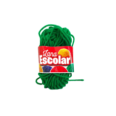 Lana escolar Marfil Verde