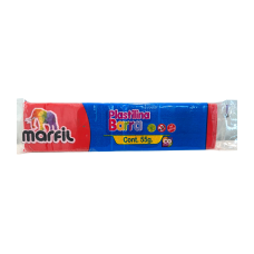 Plastilina en Barra Marfil 55Gr Color Rojo