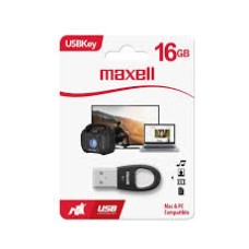 Memoria USB 16GB Maxell negra PT2.0