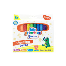 Plastilina Norma Jumbo gigante X12