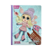 Cuaderno Cosido Bonequinhas Norma 100H Grande Línea Corriente femenino