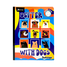 Cuaderno Cosido Summer Norma 100H Cuadros 1cm 10mm