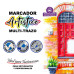 Marcador Offi-Esco permanente multi-trazo colores surtidos X36