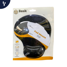 Pad Mouse Basik Tech - Gel Negro BSK-304