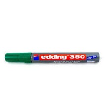 Marcador verde borrable recargable E350 Edding