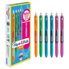 Bolígrafo Papermate inkjoy gel X6 surtido