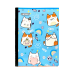 Cuaderno Cosido Pappyer 100H Cuadriculado 