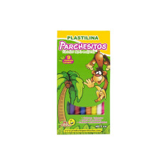 Plastilina Parchesitos larga X9 