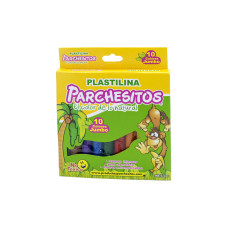Plastilina Parchesitos Jumbo X10