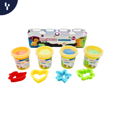 Plastimasa Parchesitos X4 Unidades Color Neón