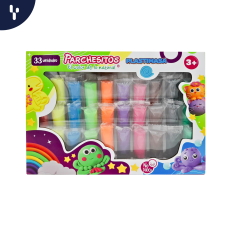 Plastilina Plastimasa Parchesitos X33 Unidades 
