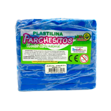 Plastilina Parchesitos Kilo 640CC Azul