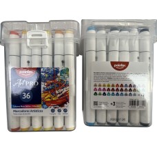 Set de marcadores Pointer Art-Pro colores mezclables X36 AHC-36