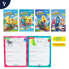 Libro Actividades en Acción Pointer 32 Páginas 4 Diseños 