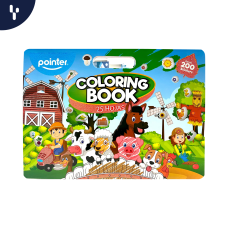 Libro para colorear con stickers DB-2382 Pointer