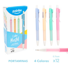 Portaminas 0.7mm color pastel MP-22118 Pointer