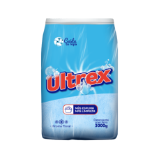 Detergente PQP polvo 3.000gr floral ultrex