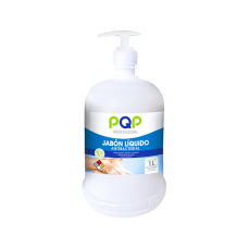 Jabón Liquido PQP Manos Antibacterial 1Lt Válvula 