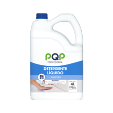 Detergente Liquido PQP X4000ml Sin Aroma 