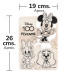 Set de figuras para pintar Disney 100 niña
