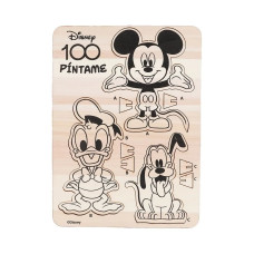 Set de figuras para pintar Disney 100 niño