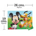 Rompecabezas Mickey Mouse y Pluto 12 piezas