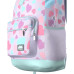 Morral Premium Flower Power corazones Hearts in purple