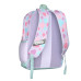 Morral Premium Flower Power corazones Hearts in purple
