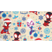 Papel de regalo rollo navidad Kraft personajes Disney