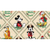 Papel de regalo rollo navidad Kraft personajes Disney