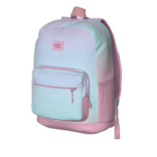Morral Juvenil Flower Power Degradé Cyan - Rosado
