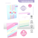 Cuaderno cosido 100 Hojas con rayas Flower Power Pasta Dura