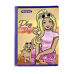 Cuaderno Cosido Primavera Barbie 100H Grande Línea rayada 