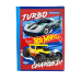 Cuaderno Cosido Primavera HotWheels 100H Grande Línea rayada 