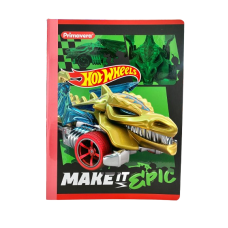 Cuaderno Cosido Primavera HotWheels 100H Grande Línea rayada 