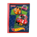 Cuaderno Cosido Primavera HotWheels 100H Grande Línea rayada 