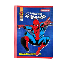 Cuaderno Cosido Primavera Marvel 100H Línea rayada 
