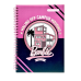 Cuaderno Argollado Primavera Pasta Dura 80H Pequeño Línea Rayada 